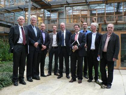Deltacommissaris bezoekt Wageningen Universiteit en Research (WUR)