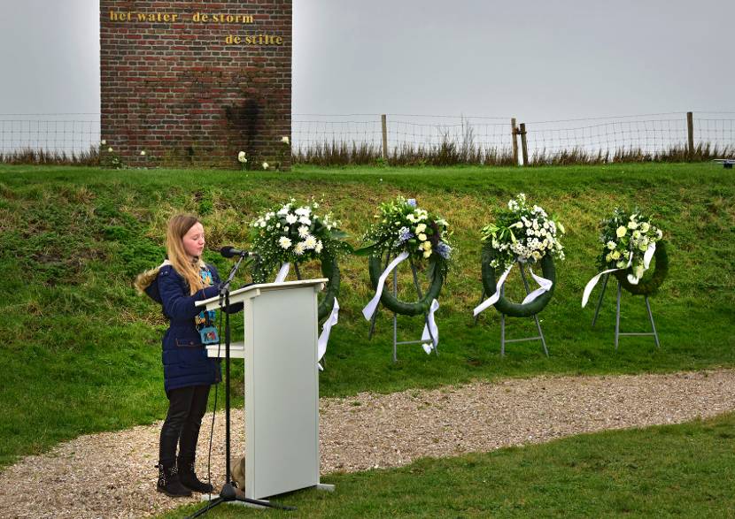 Herdenking watersnoodramp 2016