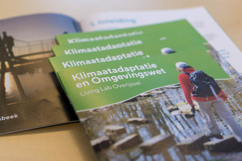 Klimaatadaptatie en Omgevingswet boekjes