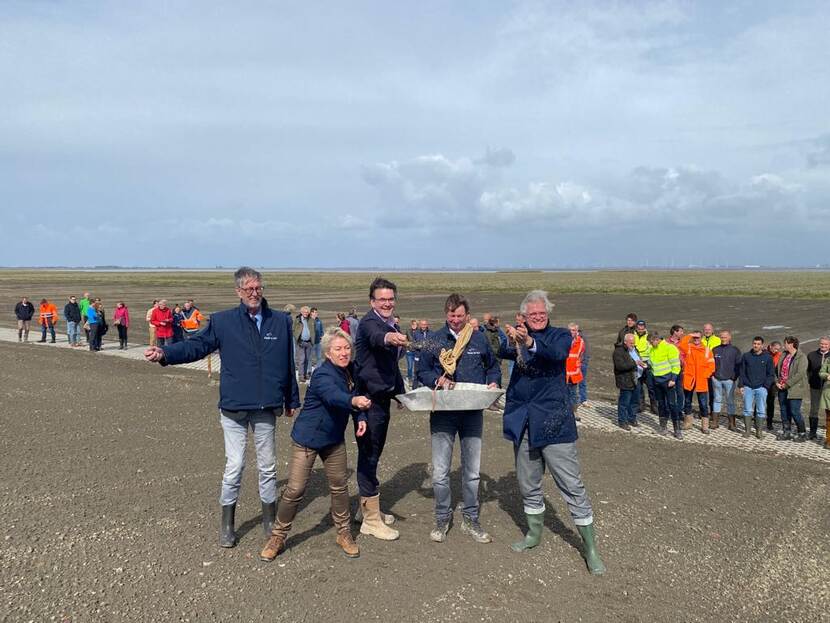 Peter Glas op bezoek bij de Brede Groene Dijk in Groningen