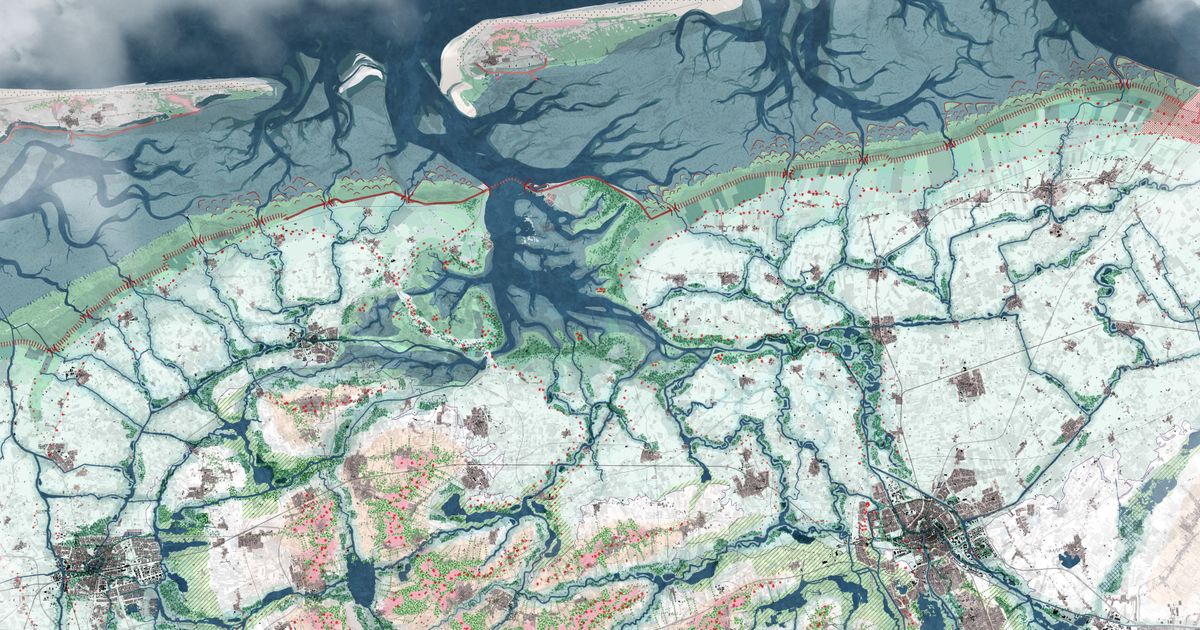 Deltacommissaris voor wateropgaven Waddeneilanden op Schiermonnikoog